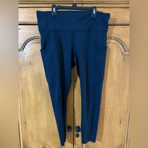 Lululemon Fast & Free Leggings True Navy